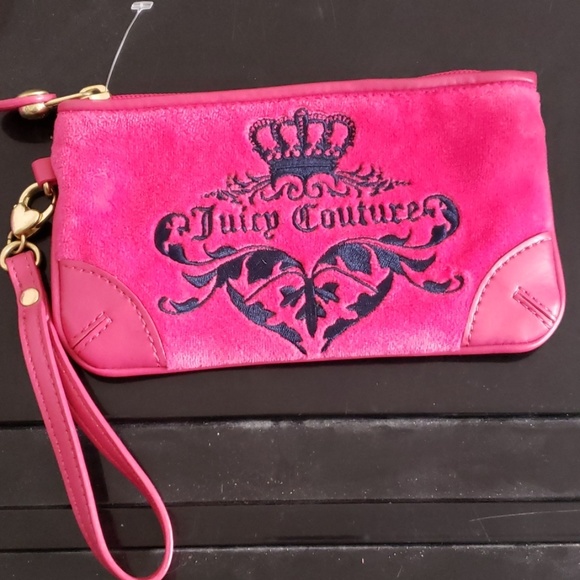 Juicy Couture Handbags - Juicy Couture Velvet Wristlet